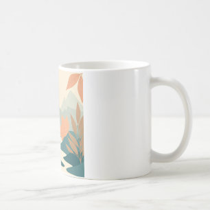 Nature-Themed Keramik Tasse - Genießen Sie die Sch