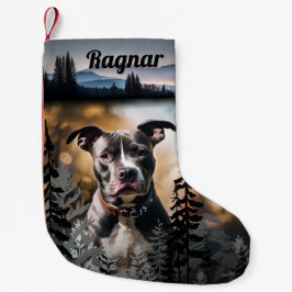 Nature Themed Strumpf Kleiner Weihnachtsstrumpf