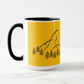 Nature Themed Tasse (Links)
