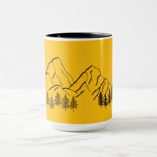 Nature Themed Tasse (Zentrum)