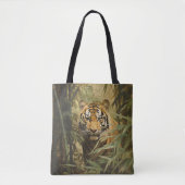 Nature Tiger in Forest Tasche (Vorderseite)
