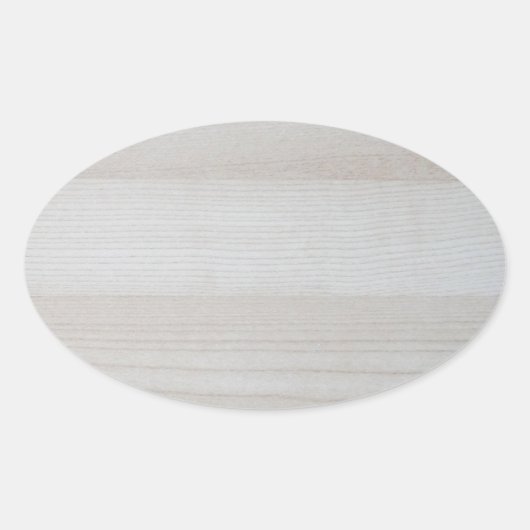 Nature Trendy Holz Blank Template Elegantes Design Ovaler Aufkleber (Vorderseite)