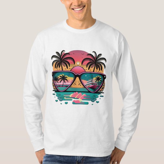 Nature Vibes Basic Long Sleeve T - Shirt (Vorderseite)