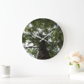 Nature Vibes Große Wanduhr (Zuhause)