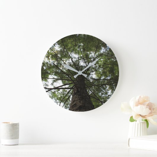 Nature Vibes Große Wanduhr (Zuhause)