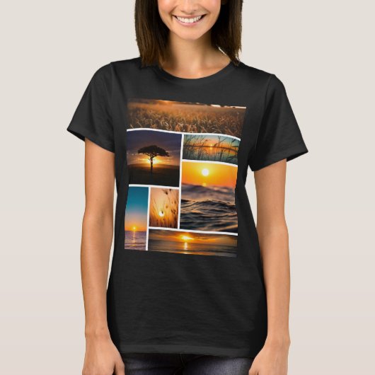"Nature Vibes T - Shirt: Tragen Sie die Essenz des T-Shirt (Vorderseite)