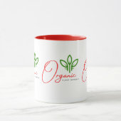 Nature Vibes Typografie Tasse (Zentrum)