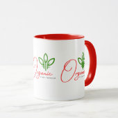 Nature Vibes Typografie Tasse (VorderseiteRechts)