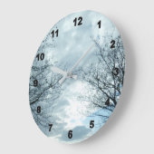 Nature Wall Clock Große Wanduhr (Winkel)
