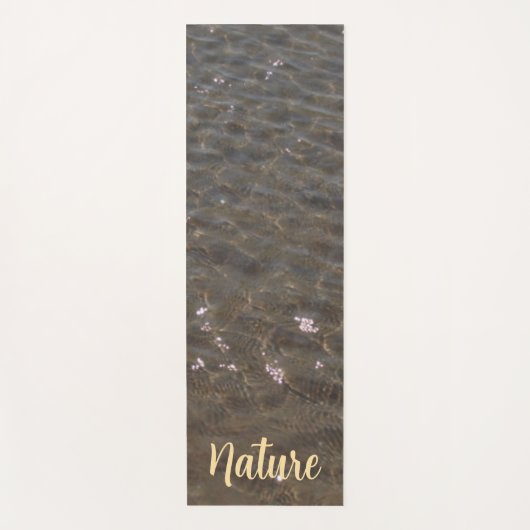 Nature watergolven  yogamatte (Vorderseite)