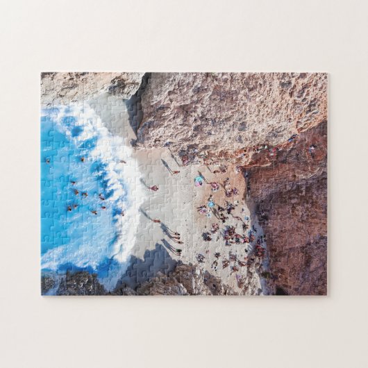 Nature Wave Pool auf Kreta Puzzle (Horizontal)