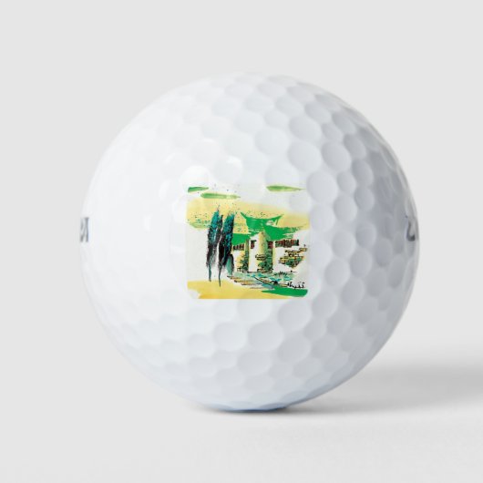 Natureainting Premiuim Golfball (Vorderseite)