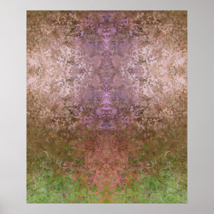 Natureal Inspiriert Abstrakte Alkoholtinte Poster