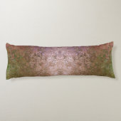 Natureal Inspiriert Abstrakte Alkoholtinte Seitenschläferkissen (Rückseite)