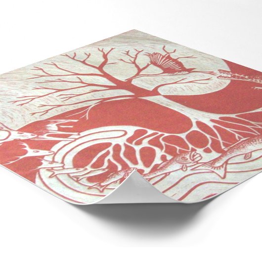 Naturecycelt-Plakat Poster (Ecke)