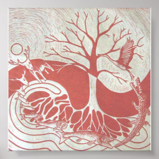 Naturecycelt-Plakat Poster