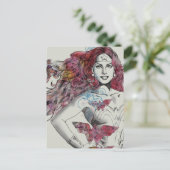 Naturedesign 4 postkarte (Stehend Vorderseite)