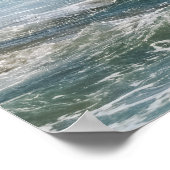 Naturefotografie Beach Ocean Tide Poster (Ecke)