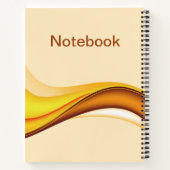 Naturefotografie: Landscape Spiral Notebook Notizblock (Rückseite)