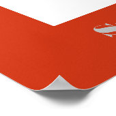 Naturefotografie Summer Tanager Vogelbeobachter Poster (Ecke)