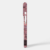 Naturegeologie Rock Texture Individuelle Name Case-Mate iPhone Hülle (Rückseite / Links)