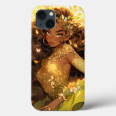 Naturegoddess African American Fantasy Art Case-Mate iPhone Hülle (Rückseite)
