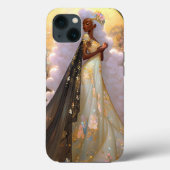 Naturegoddess African American Fantasy Art Case-Mate iPhone Hülle (Rückseite)