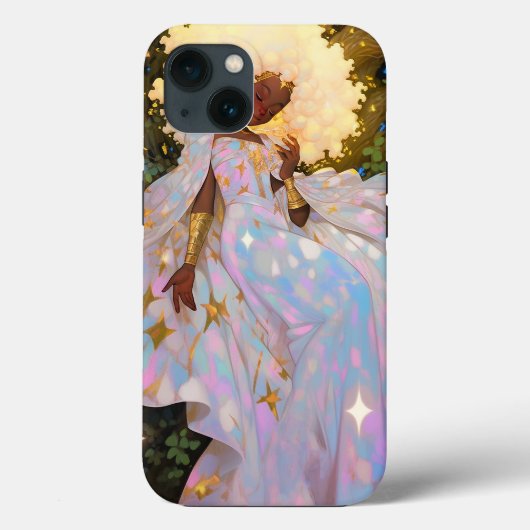 Naturegoddess African American Fantasy Art Case-Mate iPhone Hülle (Rückseite)