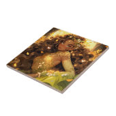 Naturegoddess African American Fantasy Art Fliese (Seite)