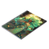 Naturegoddess African American Fantasy Art Notizblock (Linke Seite)