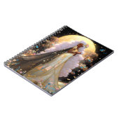 Naturegoddess African American Fantasy Art Notizblock (Linke Seite)