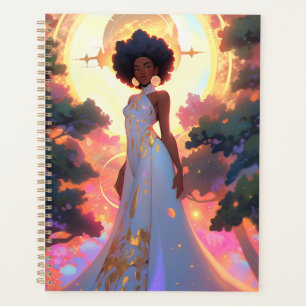 Naturegoddess African American Fantasy Art Planer