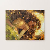 Naturegoddess African American Fantasy Art Puzzle (Horizontal)
