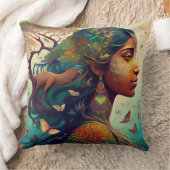 Naturegoddess Art Kissen (Decke)
