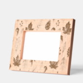 Natureherbstmuster Geätzte Rahmen (Links)