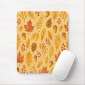 Natureherbstmuster Mousepad (Mit Mouse)