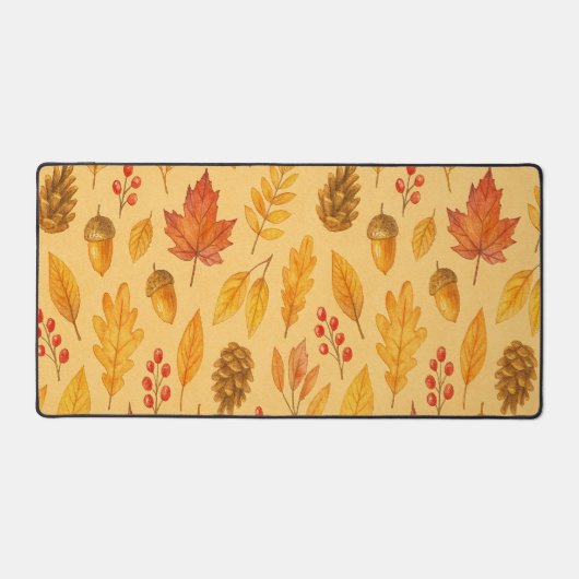 Natureherbstmuster Schreibtischunterlage (Vorderseite)