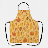 Natureherbstmuster Schürze (Vorderseite)