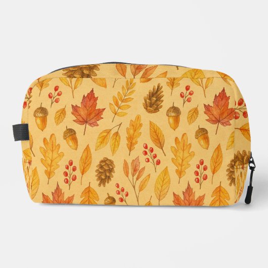 Natureherbstmuster Waschbeutel (Vorderseite)