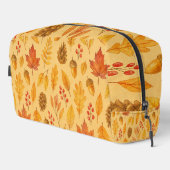 Natureherbstmuster Waschbeutel (Rechte Ecke)