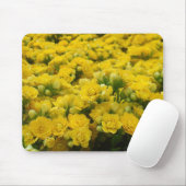 Naturei Lebhafte Gelbe Blume Blütenblume Foto Mousepad (Mit Mouse)