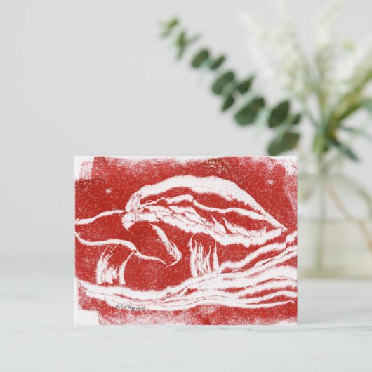 Natureinrichtungen Postkarte (Stehend Vorderseite)