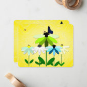 Natureinweiskarte Mitteilungskarte (Vorderseite/Rückseite Beispiel)