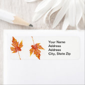 Natureleaf Print, Ahornorangen, (Insitu)