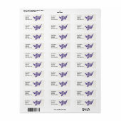 Natureleaf Print, Lavendel (Vorne)