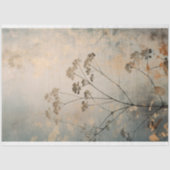 Naturelemente Abstrakter botanischer Hintergrund K Seidenpapier (Vorderseite)