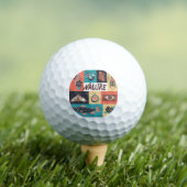 Naturelemente, Retrostil-Symbole. Golfball (Insitu T-Shirt)