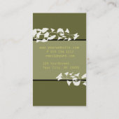 Naturellager Visitenkarte (Rückseite)