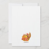 Naturellen-Erntedank Einladung (Rückseite)