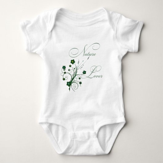 NatureLover Baby Strampler (Vorderseite)